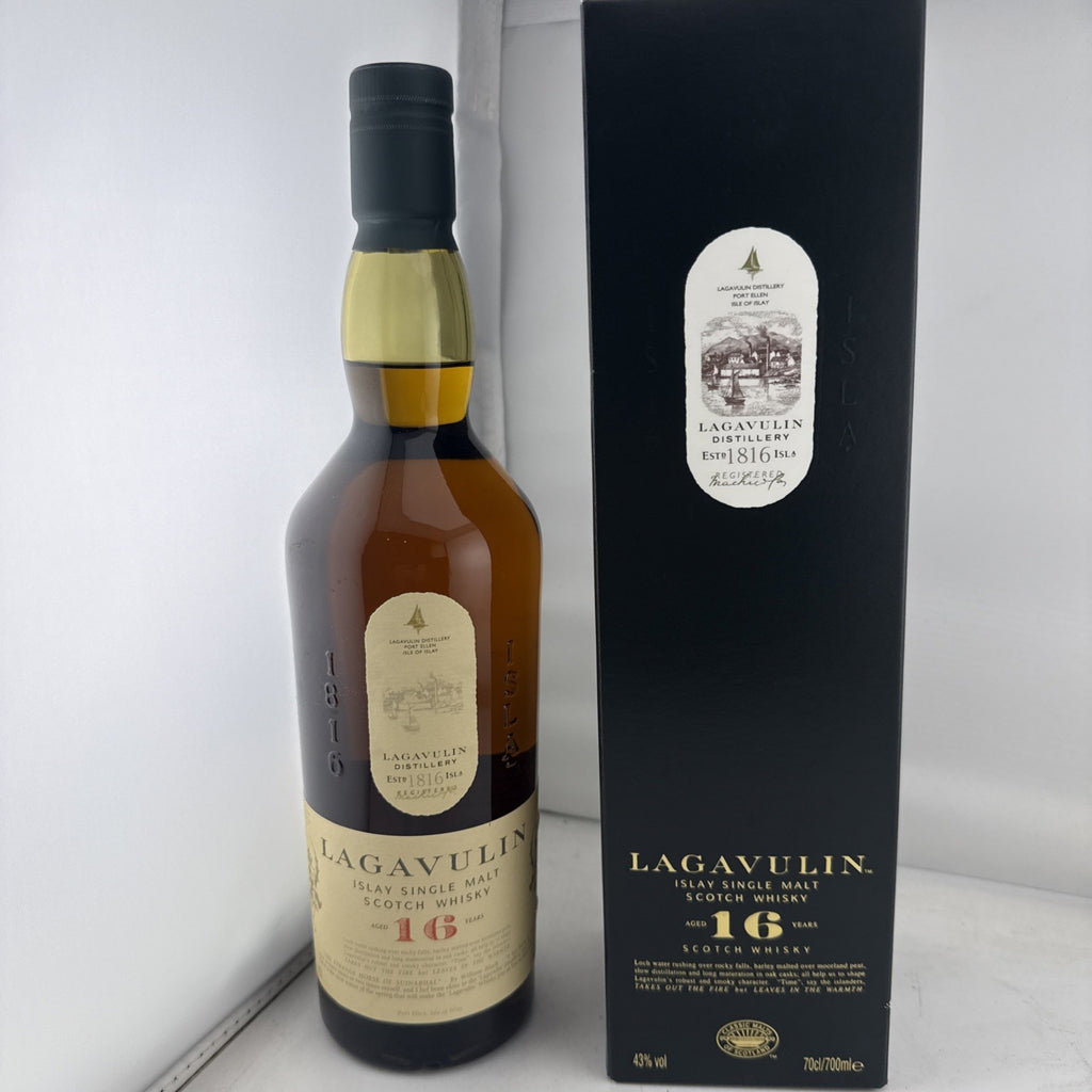 Lagavulin 16 Year Old Islay Single Malt Scotch Whisky 70cl 43% ABV