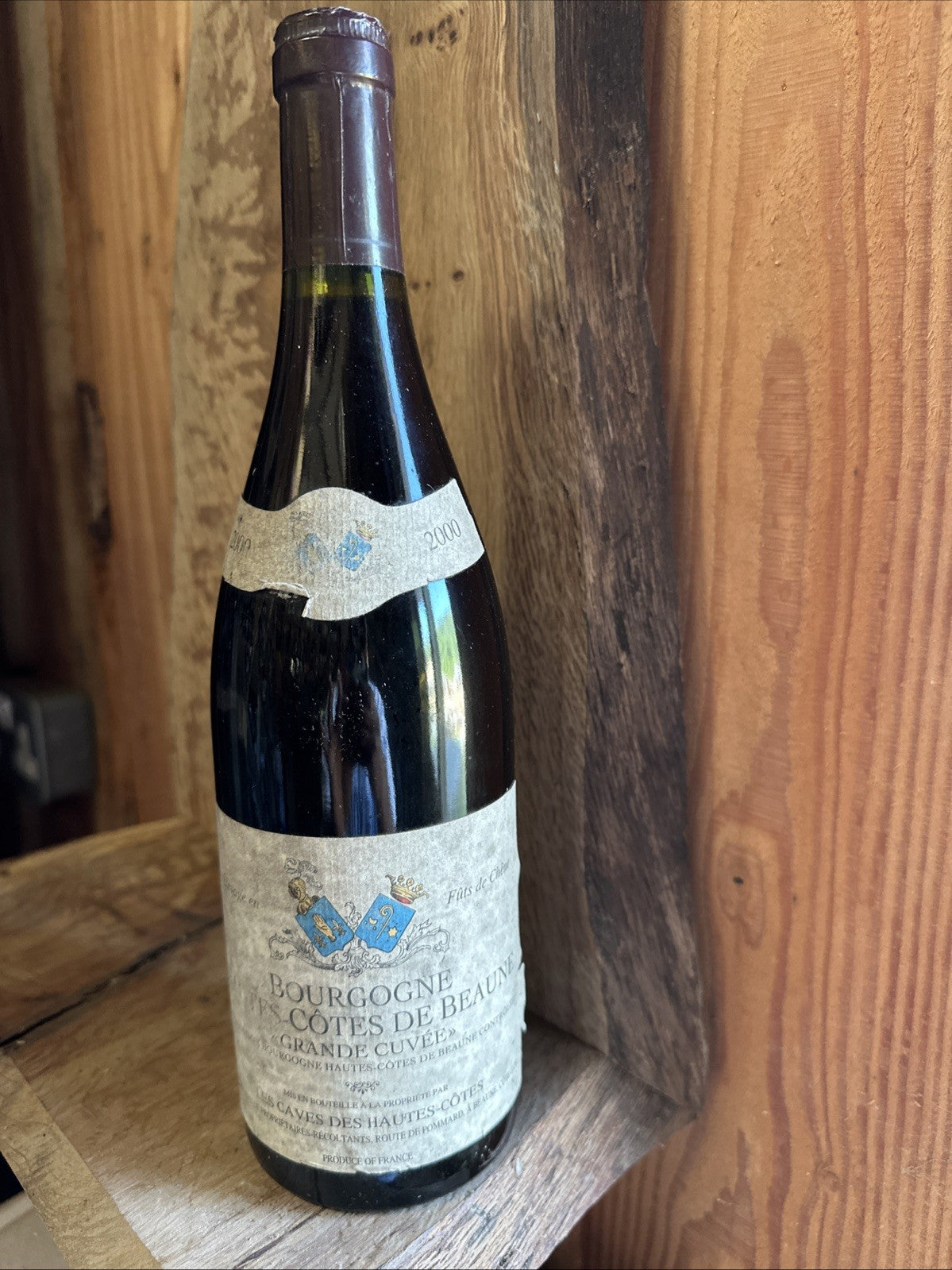 Jean Truffot Bourgogne 2000 cotes de baunes