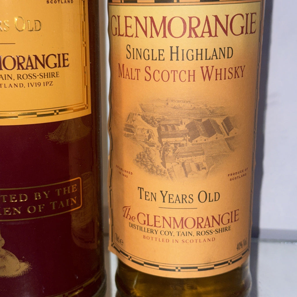 Glenmorangie 10 Year Old Single Highland Malt Bottled 1995-98 Tin Boxed
