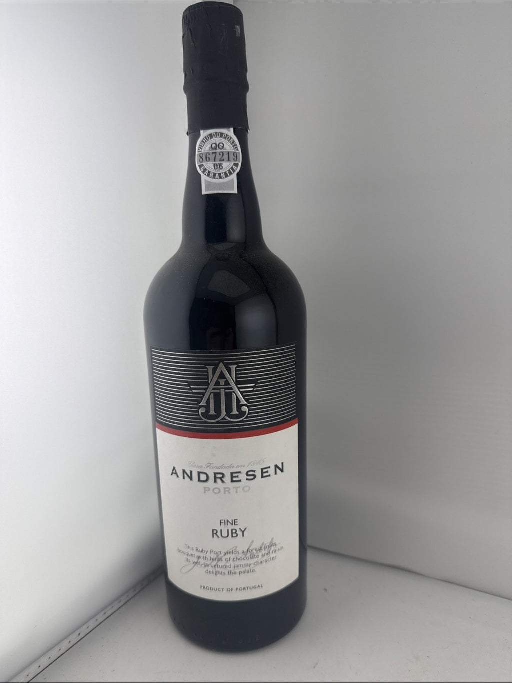 Andresen Ruby Port 75cl Portuguese Port Wine Superb Value High Quality