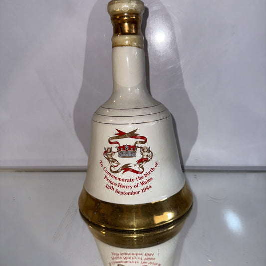 Full decanter of Bells Whisky 50cl Bottled 1984 royal vintage matured