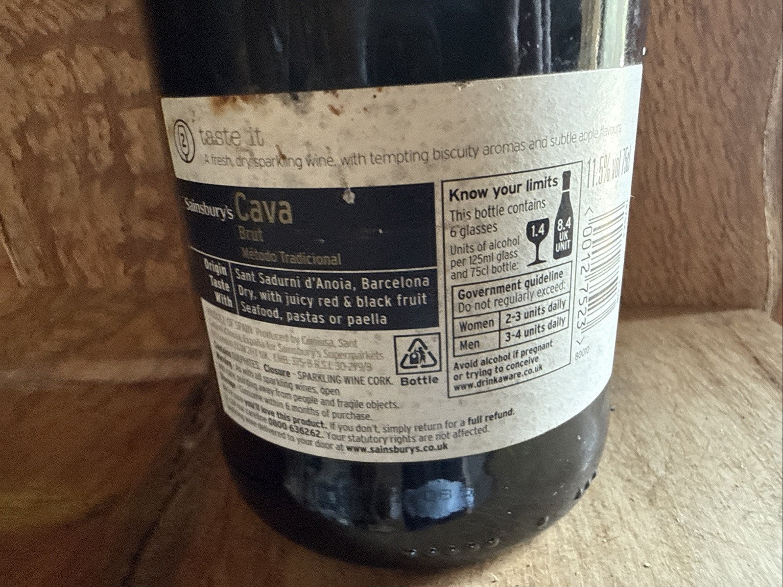 Sainsburys cava
