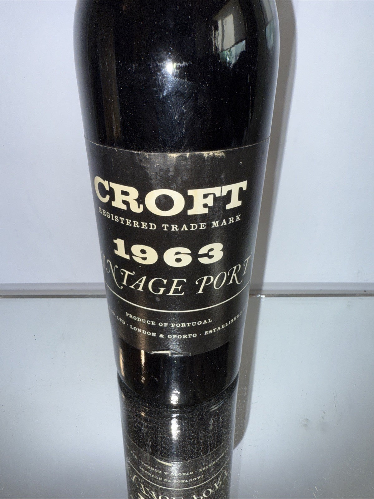 Croft 1963 Vintage Port Perfect Condition