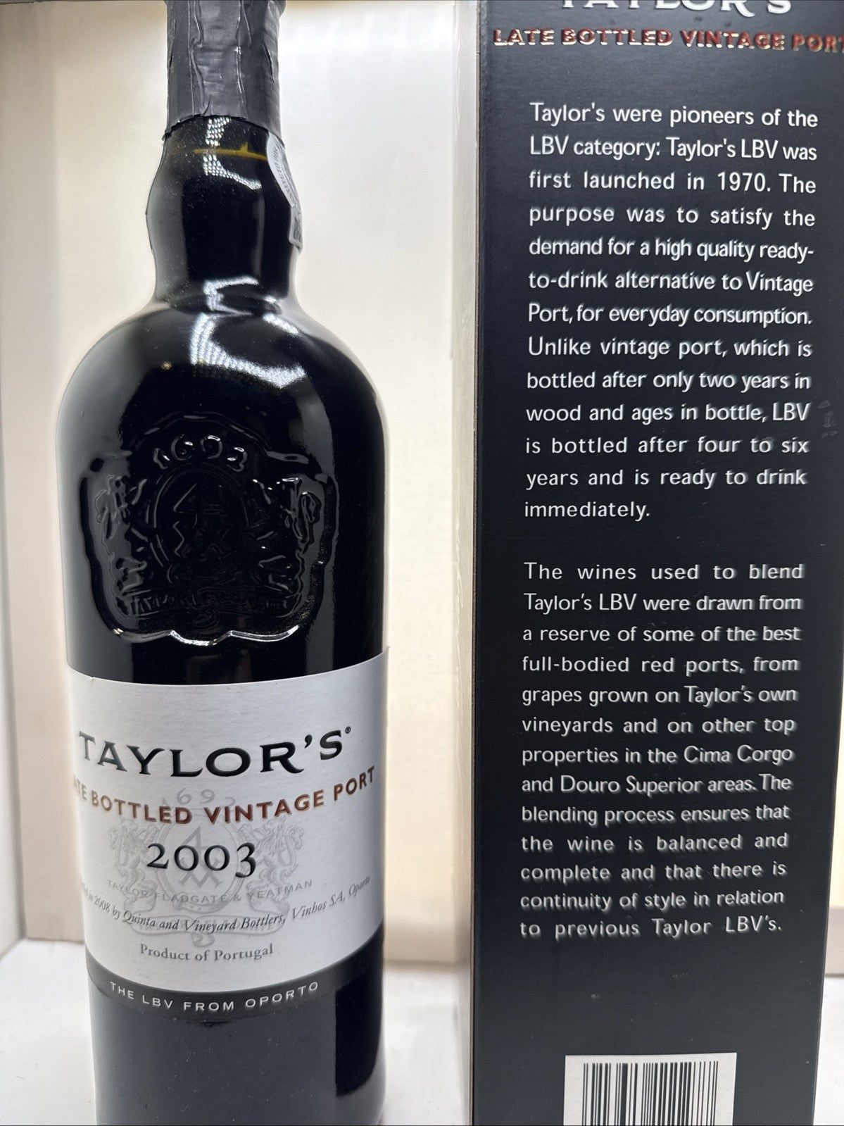 Taylor's 2003 Late Bottled Vintage Port Bottled 2008 75cl 20%