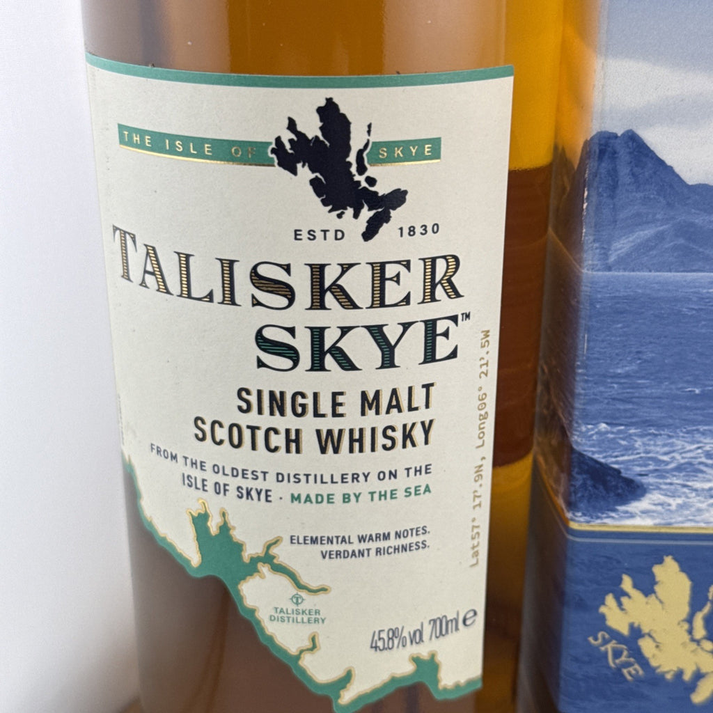 Talisker Skye Single Malt Scotch Whisky 70cl 45.8% With Box