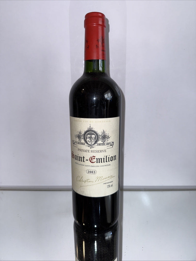 2003 Christian Moueix Private Reserve Saint-Émilion Red