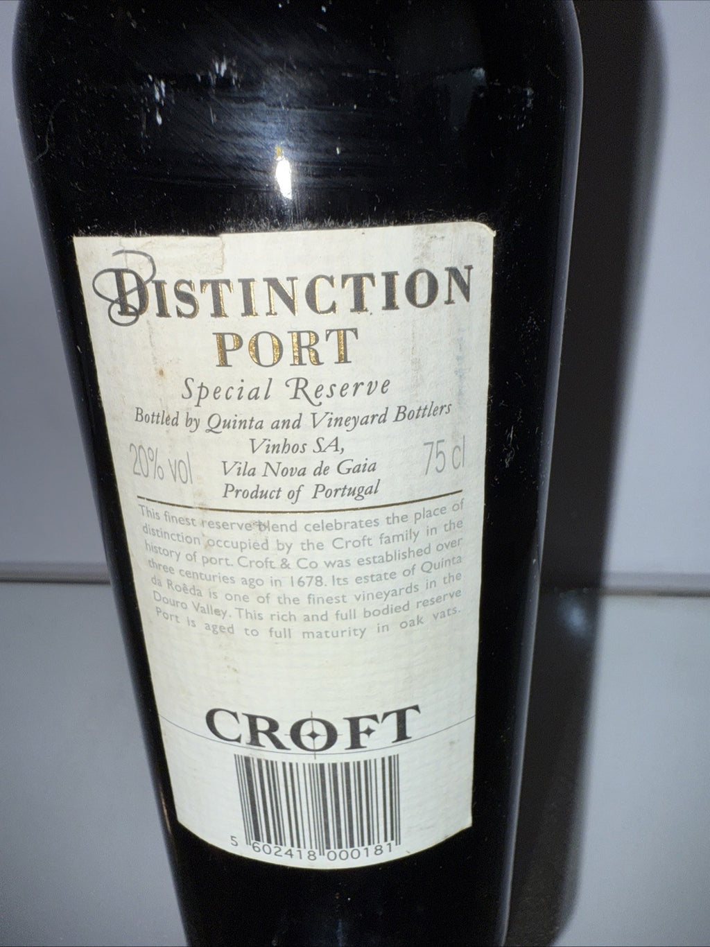 Croft Distinction Finest Reserve  Port 75cl