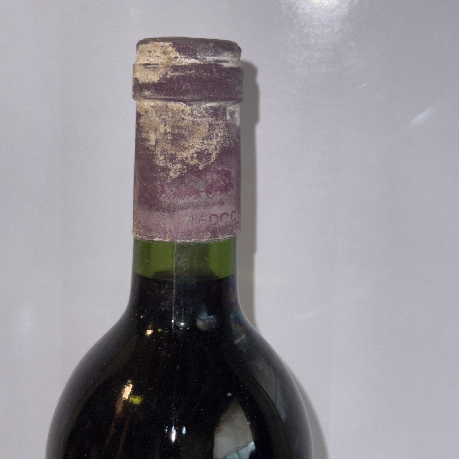 Château Patache d’Aux Medoc 1975 No Label  Cork In Good Order Cellar Stored 40yr