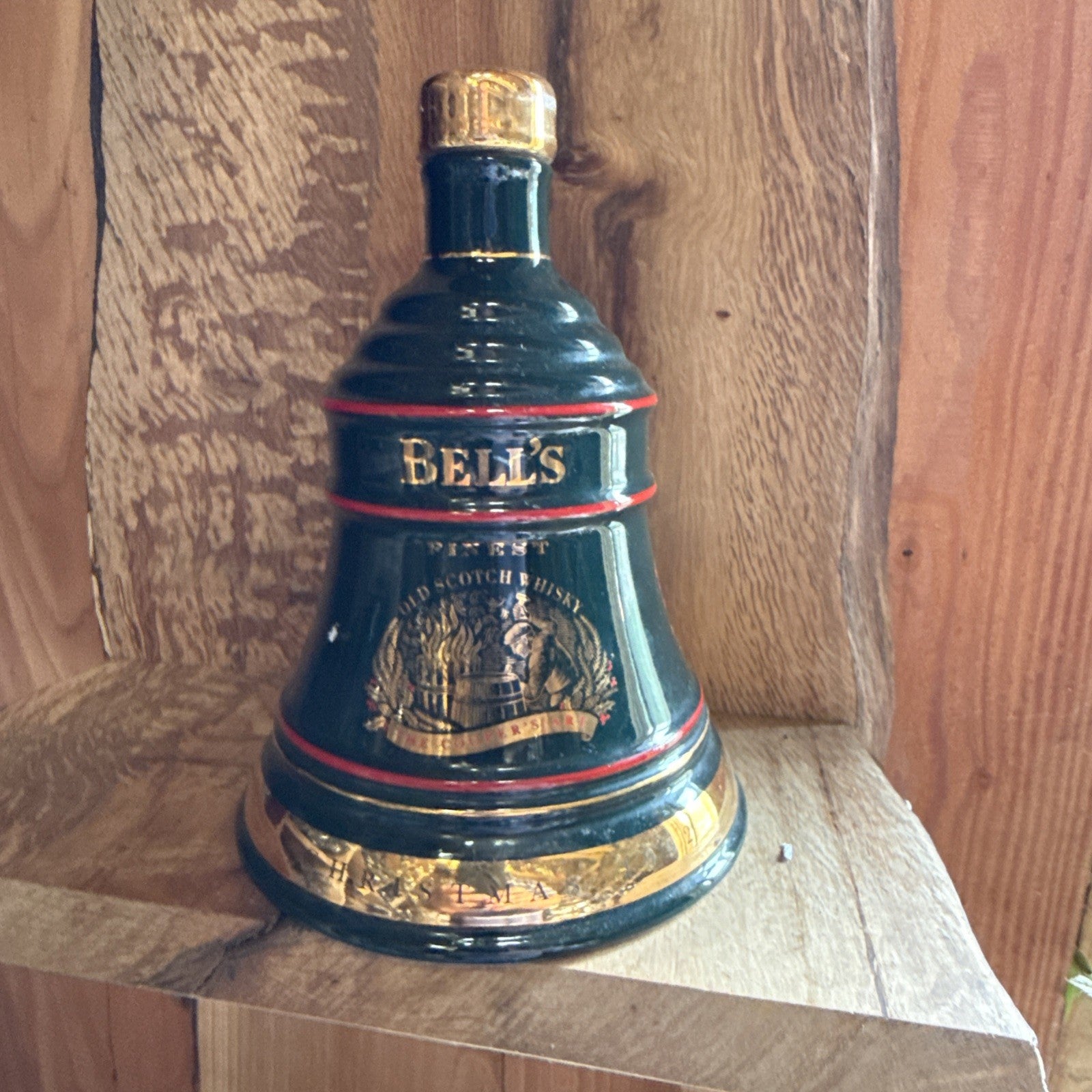 Bells Whisky 75cl Decanter Christmas 1995 vintage