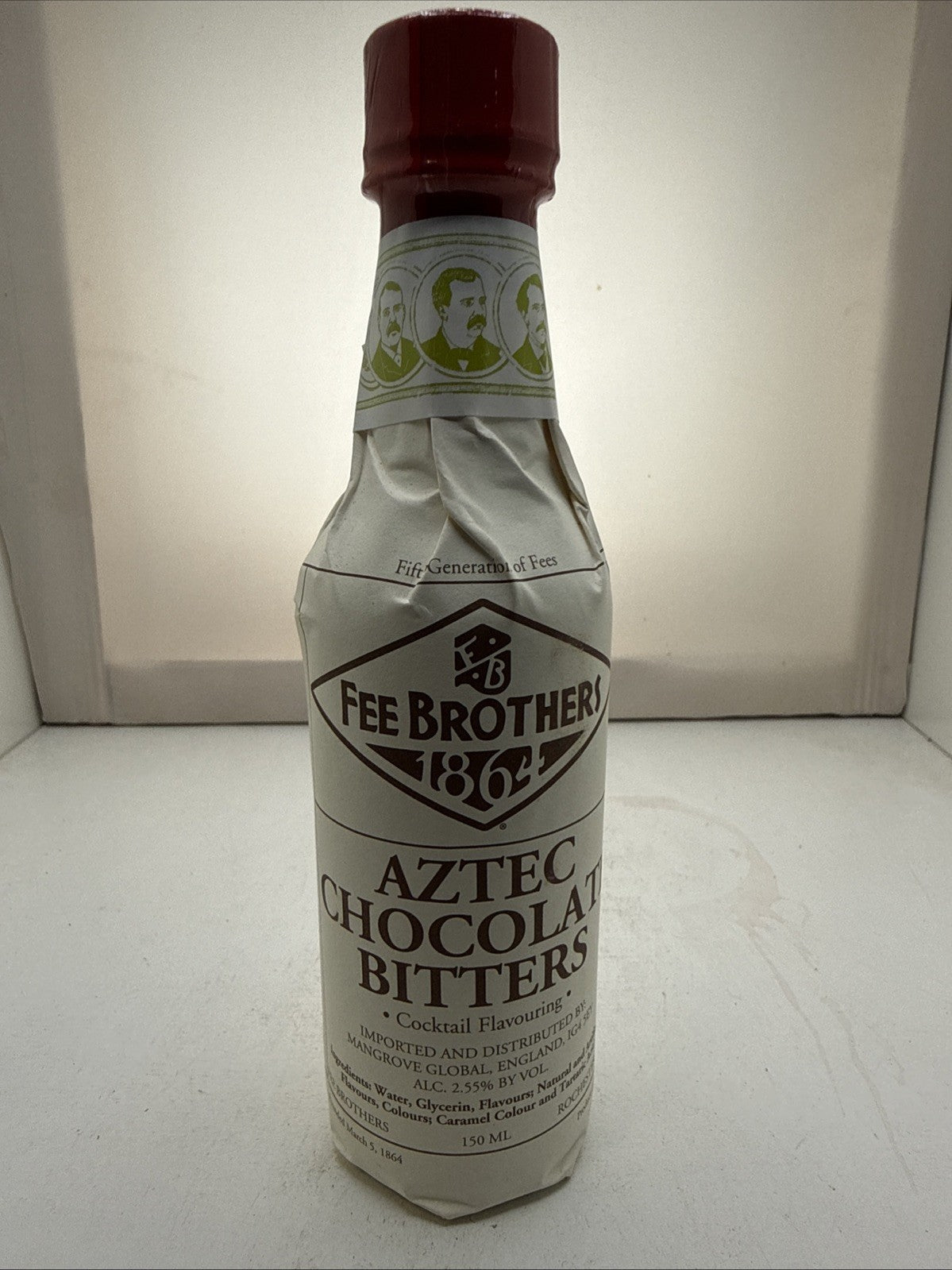 Fee Brothers 1864 Aztec Chocolate Bitters 1 x 150ml bottle CHeapest on internet!