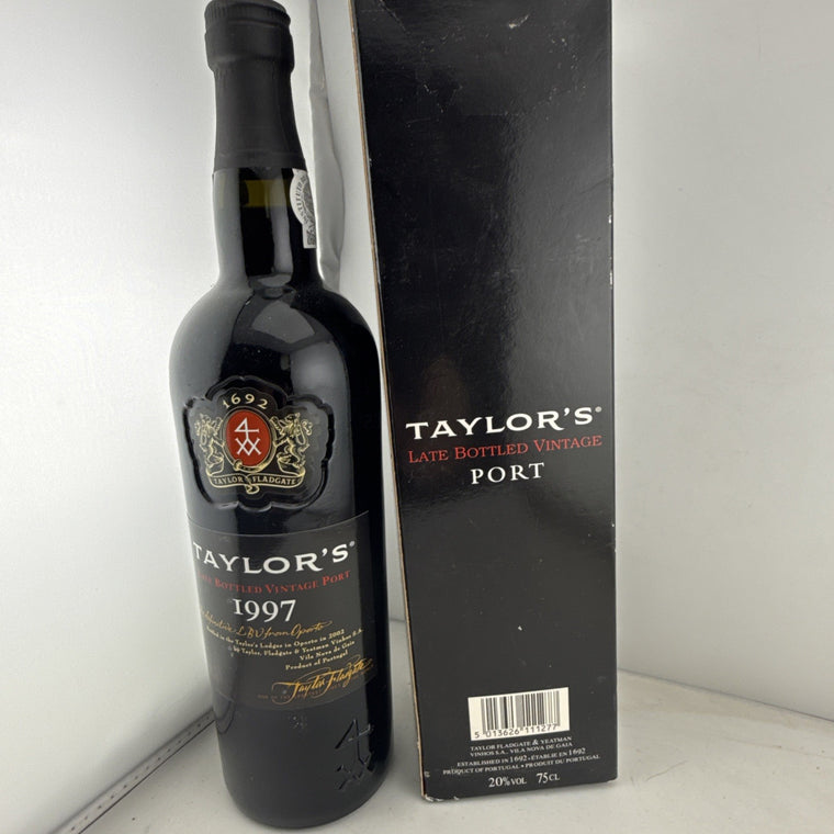 Taylor’s 1997 Late Bottled Vintage Port 75cl Boxed