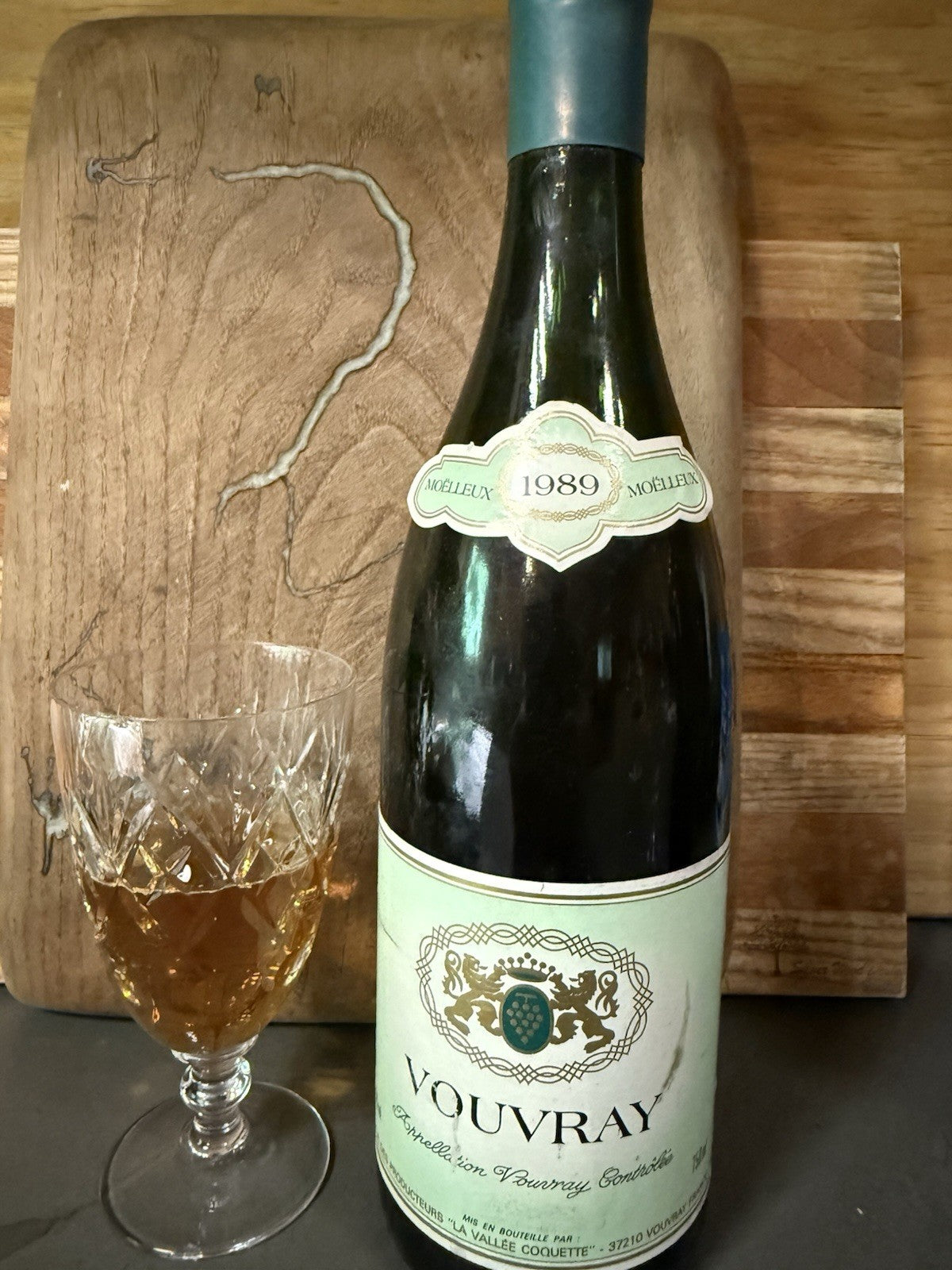 Vouvray 1989 Molleux "la Vallee Coquette"