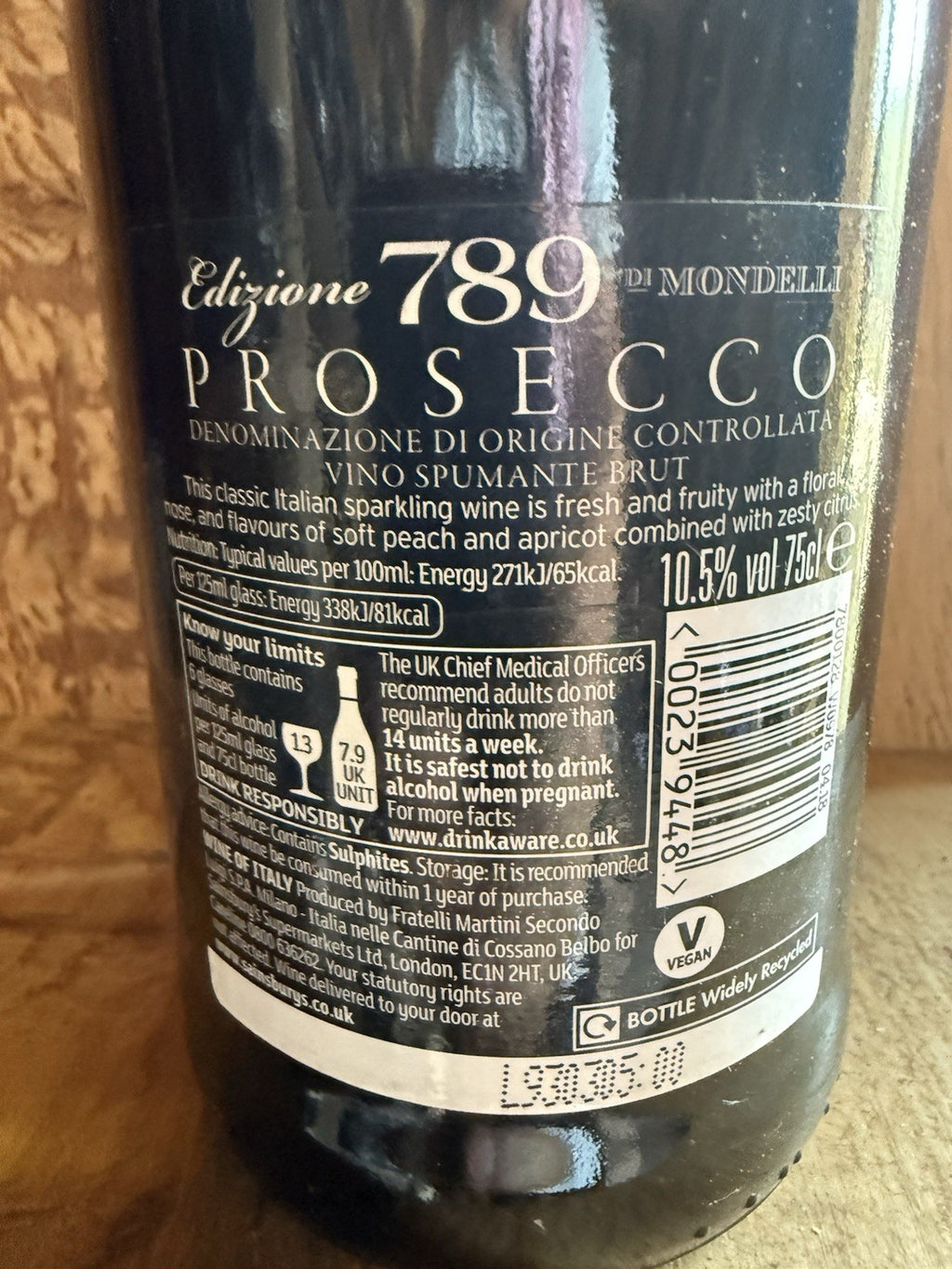 789 Prosecco 70cl