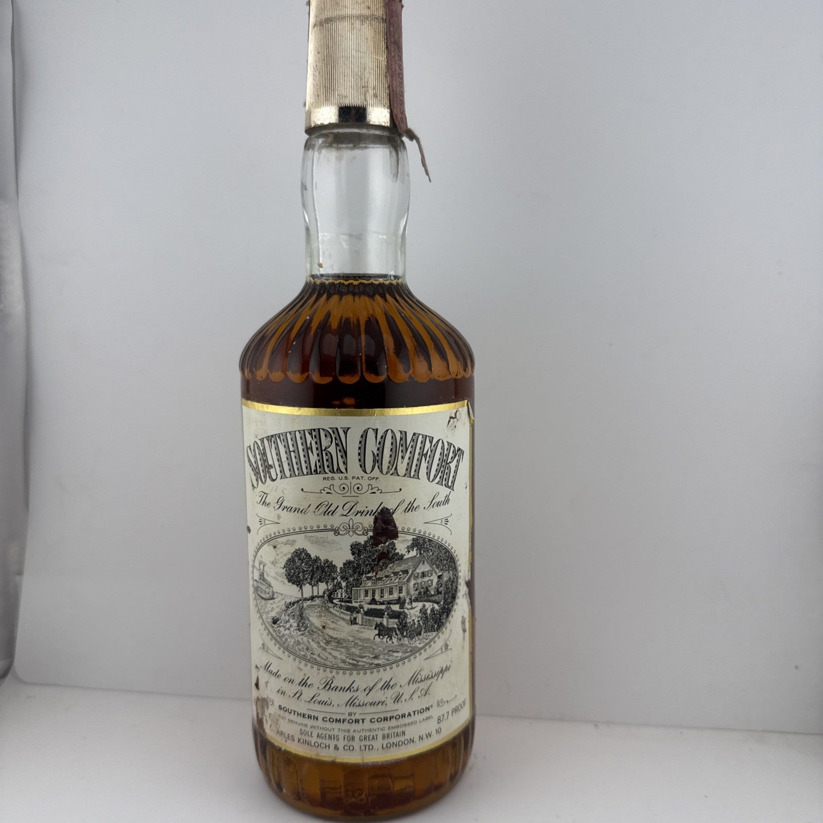 Southern Comfort 87.7 Proof – Pre-Metric UK Import, c.1960s