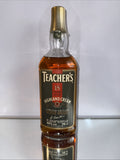 Teachers 18 Year Old Highland cream bottled 1980s For Export