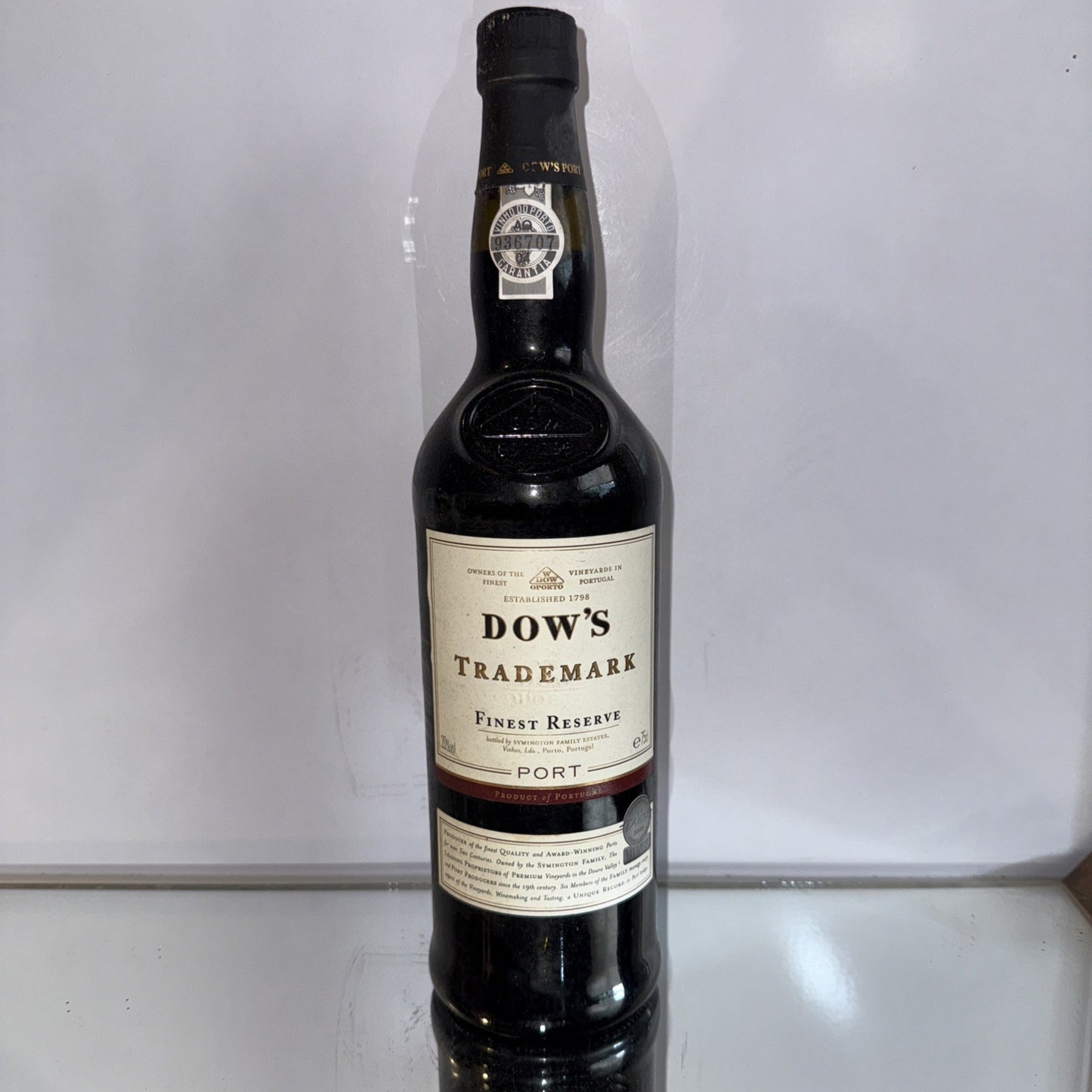 Dow's Trademark Finest Reserve Port