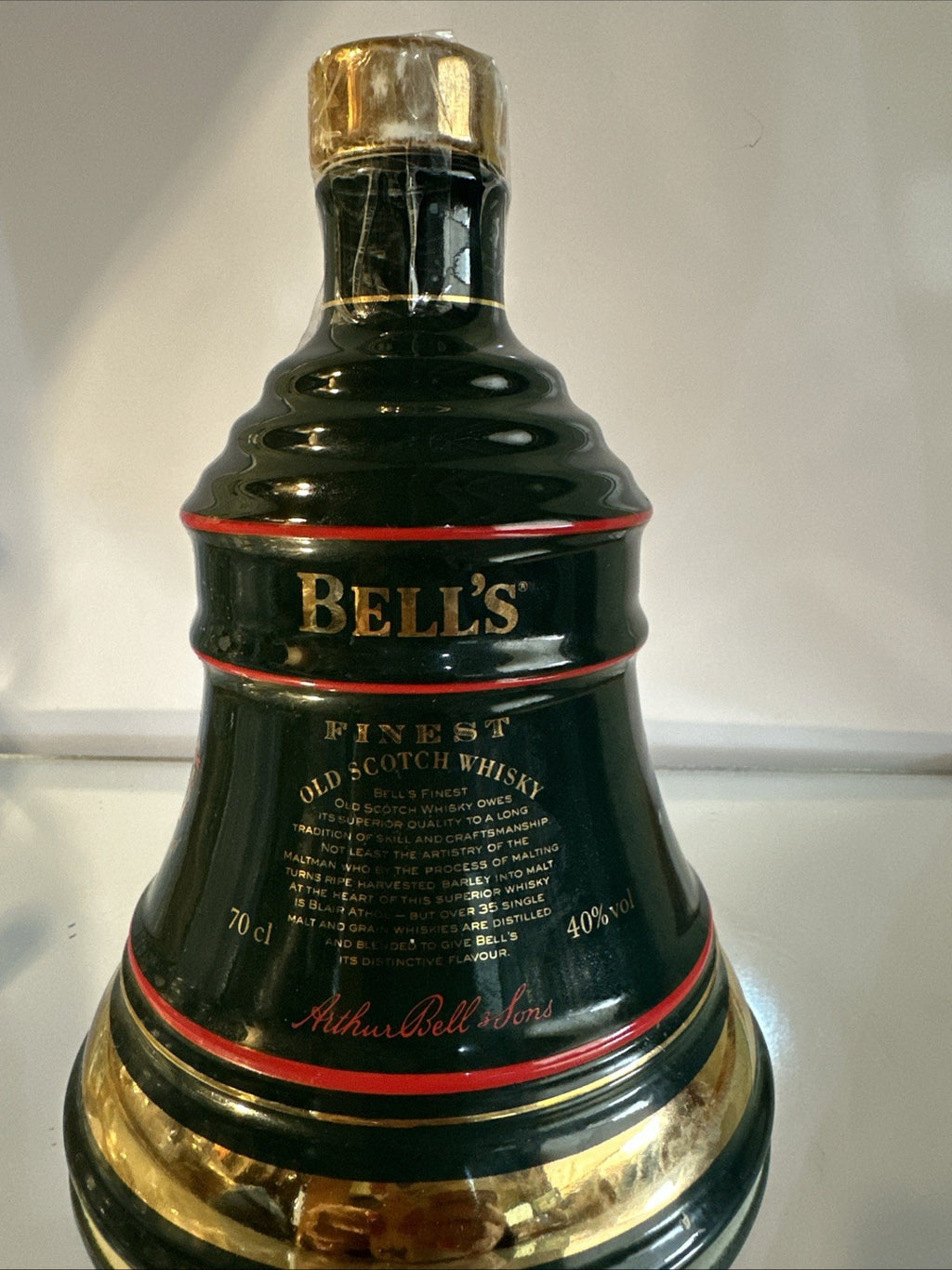 Bells Whisky 75cl decanter Christmas 1993 vintage matured