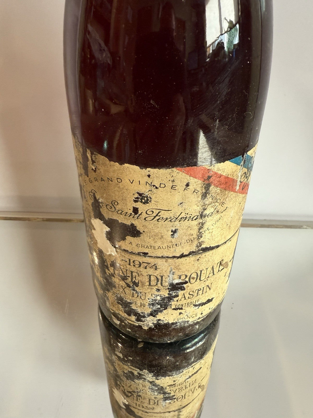 Chateauneuf Du Pape ..Domaine du Bouchat 1974 Opened One Recently And Drinks Wel