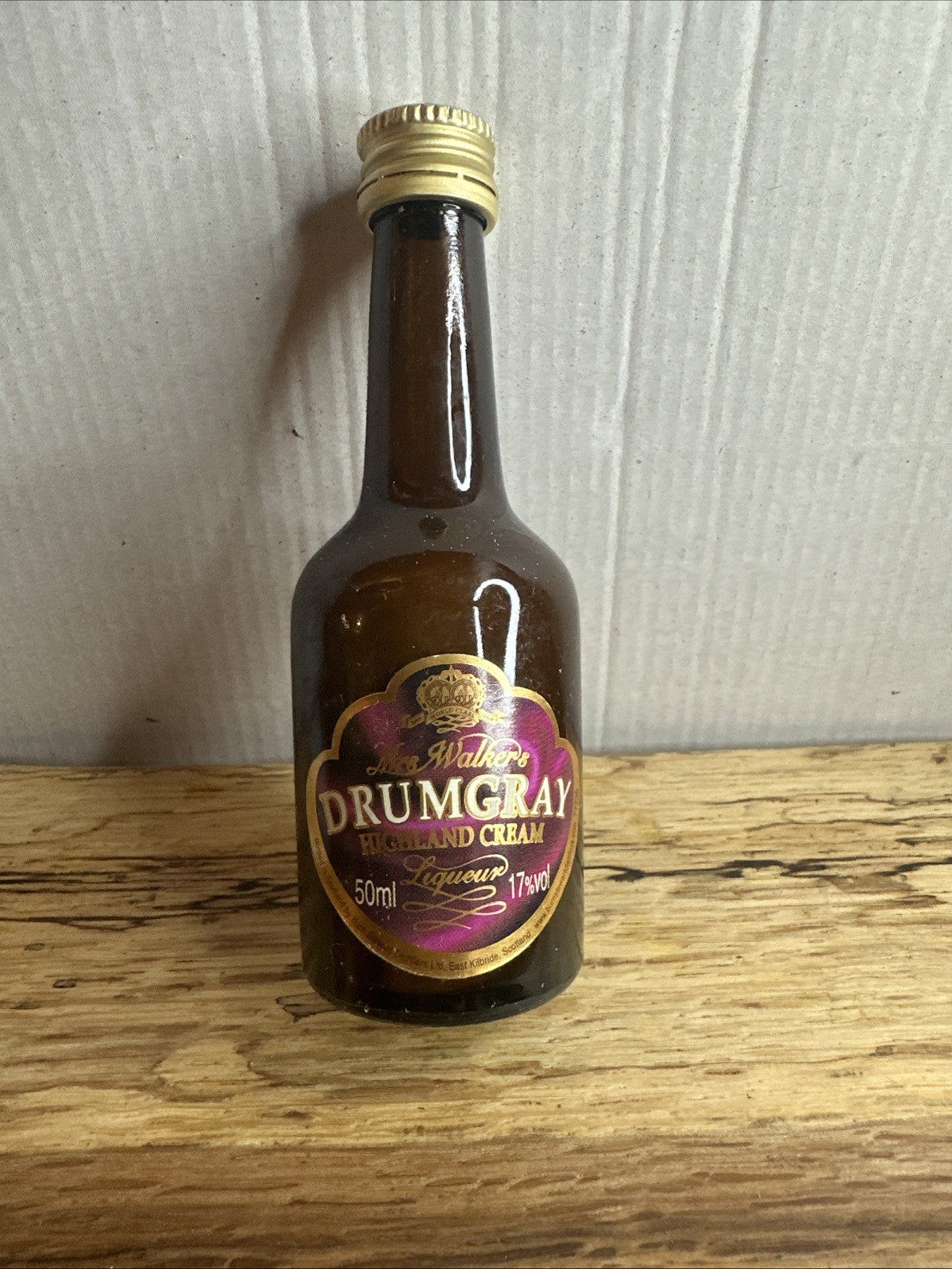 Drumgray Cream Liqueur Miniature Full