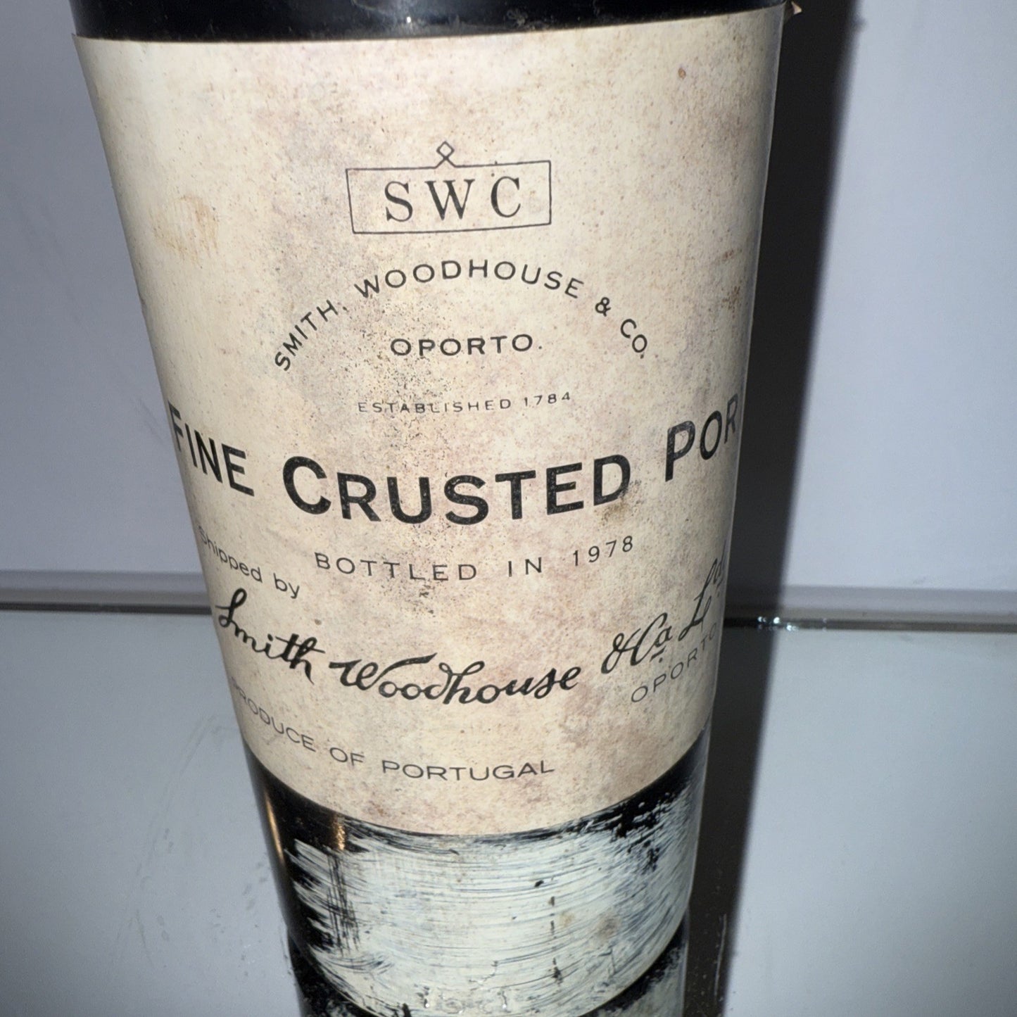 Smith Woodhouse Crusted Port Bottled 1978 Vintage