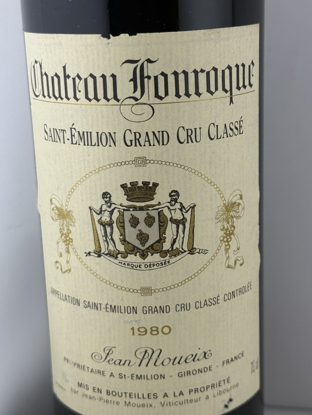 Château Fonroque 1980 Saint-Émilion Grand Cru Classé Bordeaux 75cl