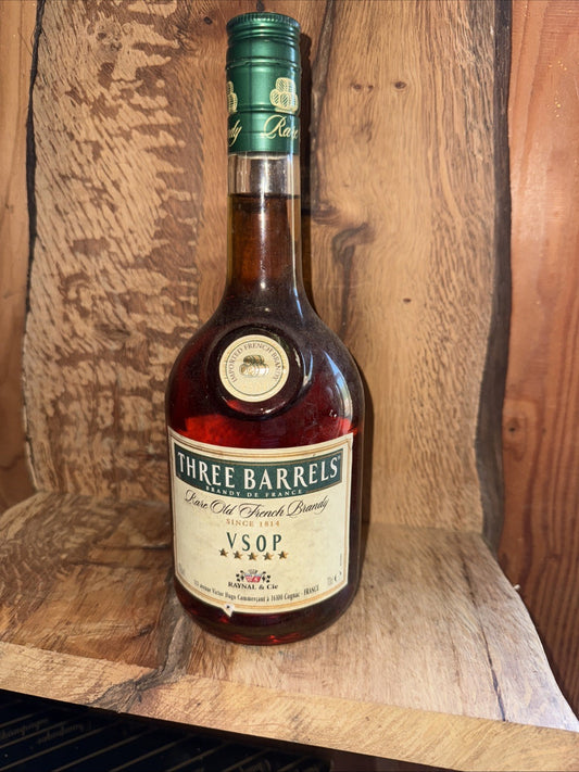 Three Barrels Brandy VSOP 70cl Abv 38%