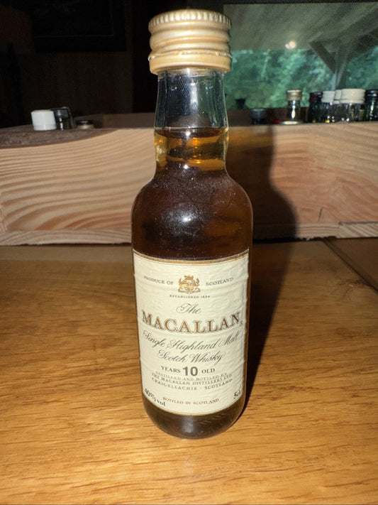 The Macallan 10 year old Miniature full 1990s