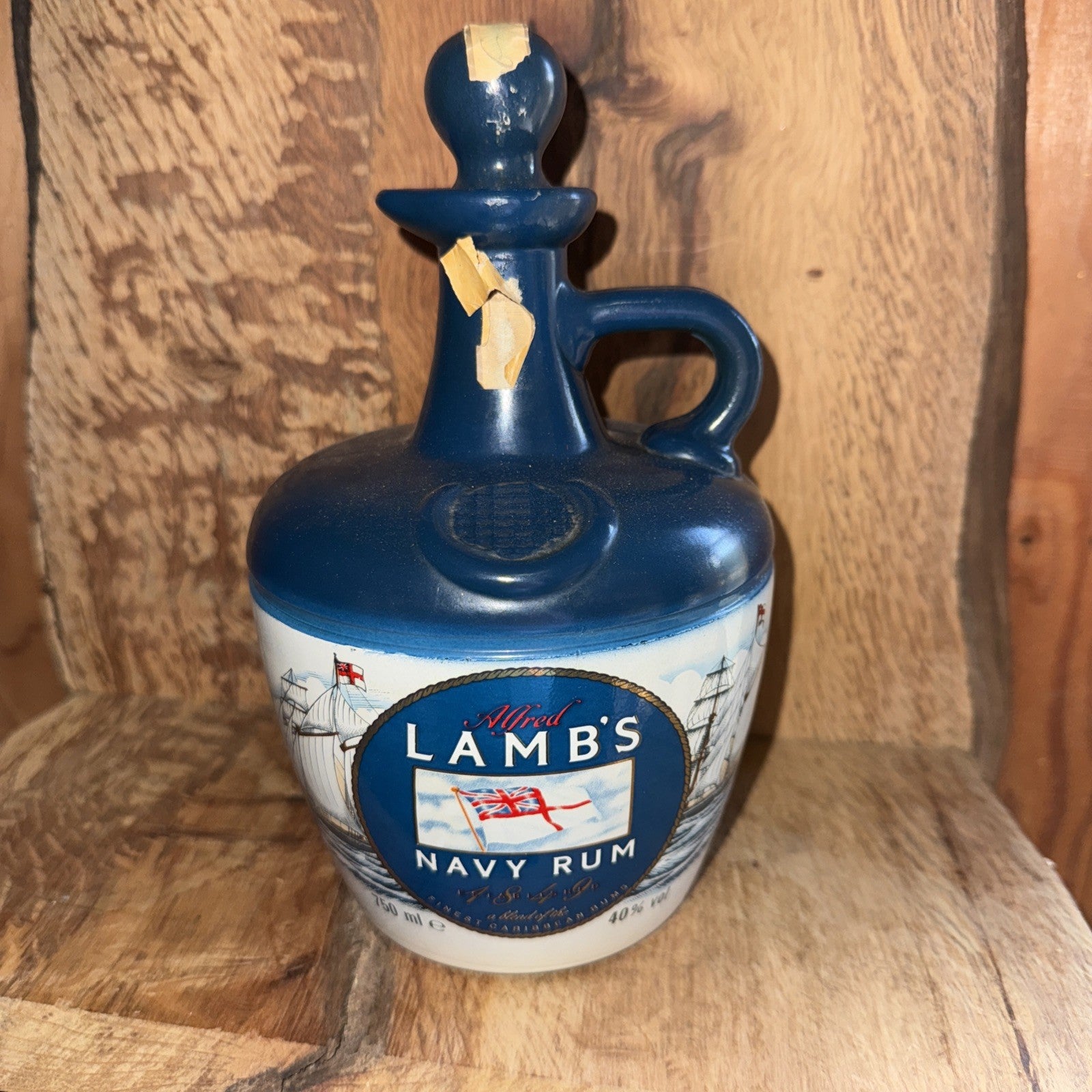 Lambs Navy Rum In Original 1980s decanter aged and mature