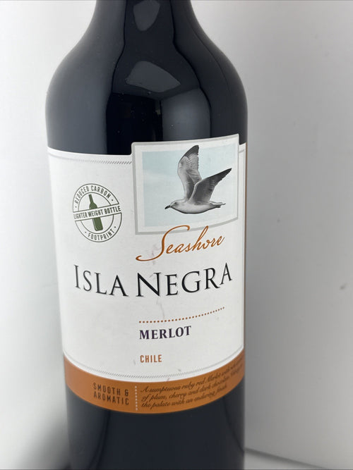 Isla Negra Seashore Merlot Chilean Red Wine 75cl 12% ABV Unopened