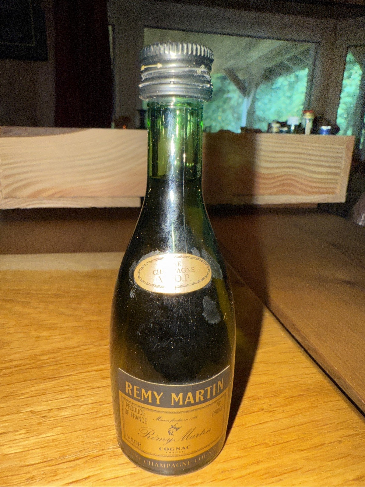 Remy Martin vsop 1970s 70% proof Miniature Full