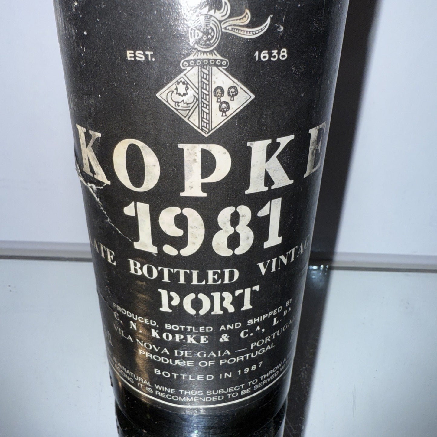 Kopke 1981 Late Bottled Vintage Port Bottled 1987