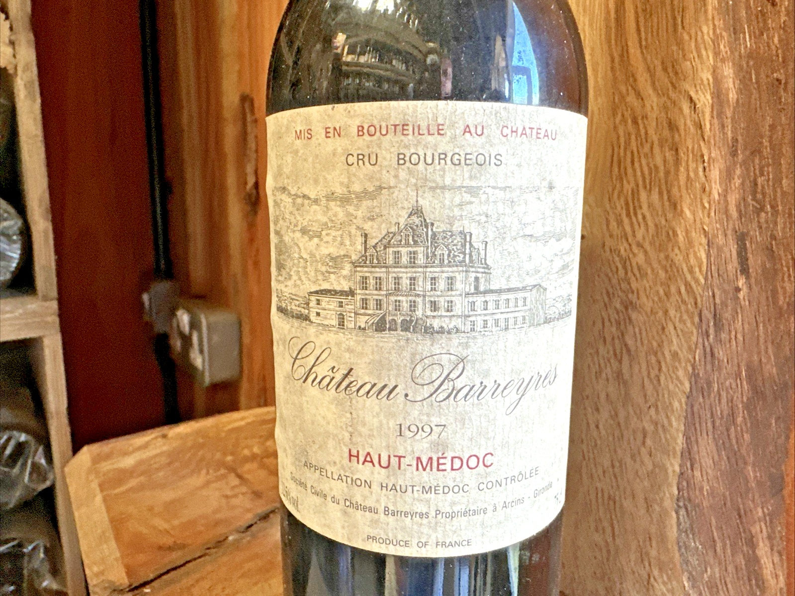 Chateau Barreyres Haut Medoc 1997 cru bourgeois