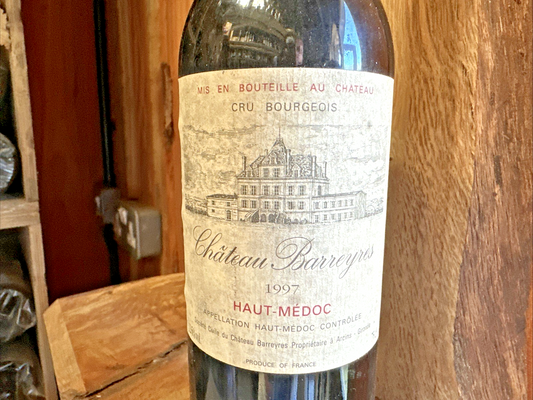 Chateau Barreyres Haut Medoc 1997 cru bourgeois