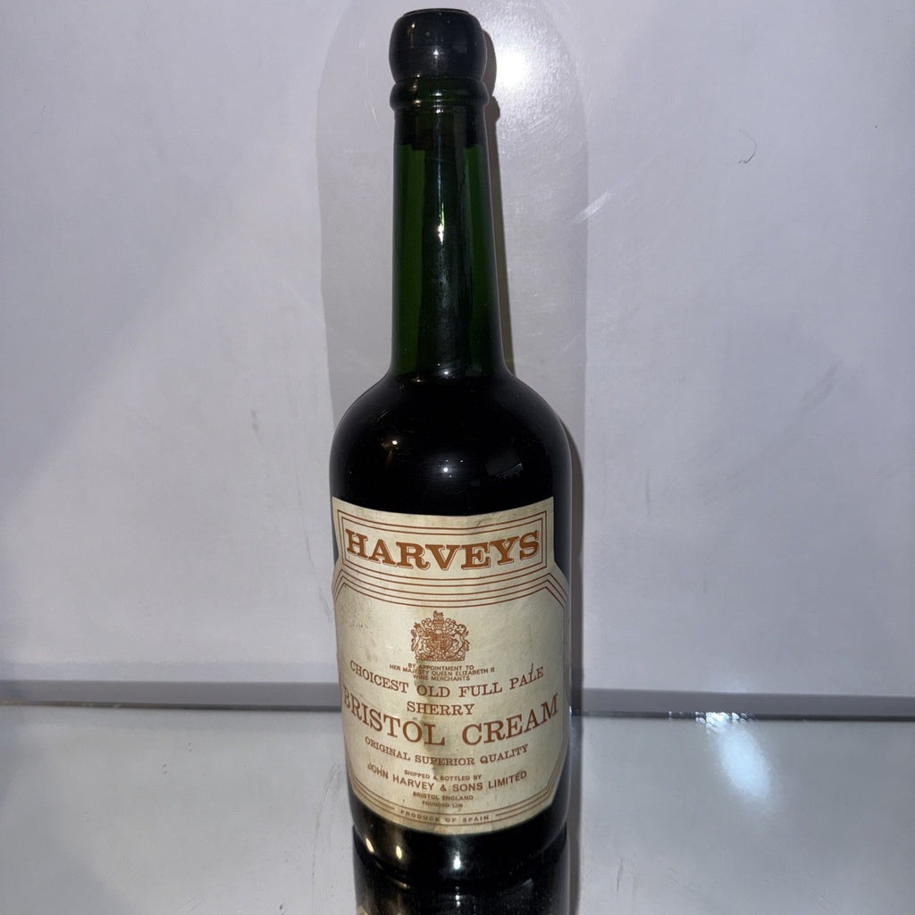 Harvey's Bristol Cream Sherry Bottled 1980s vintage matured cheapest available