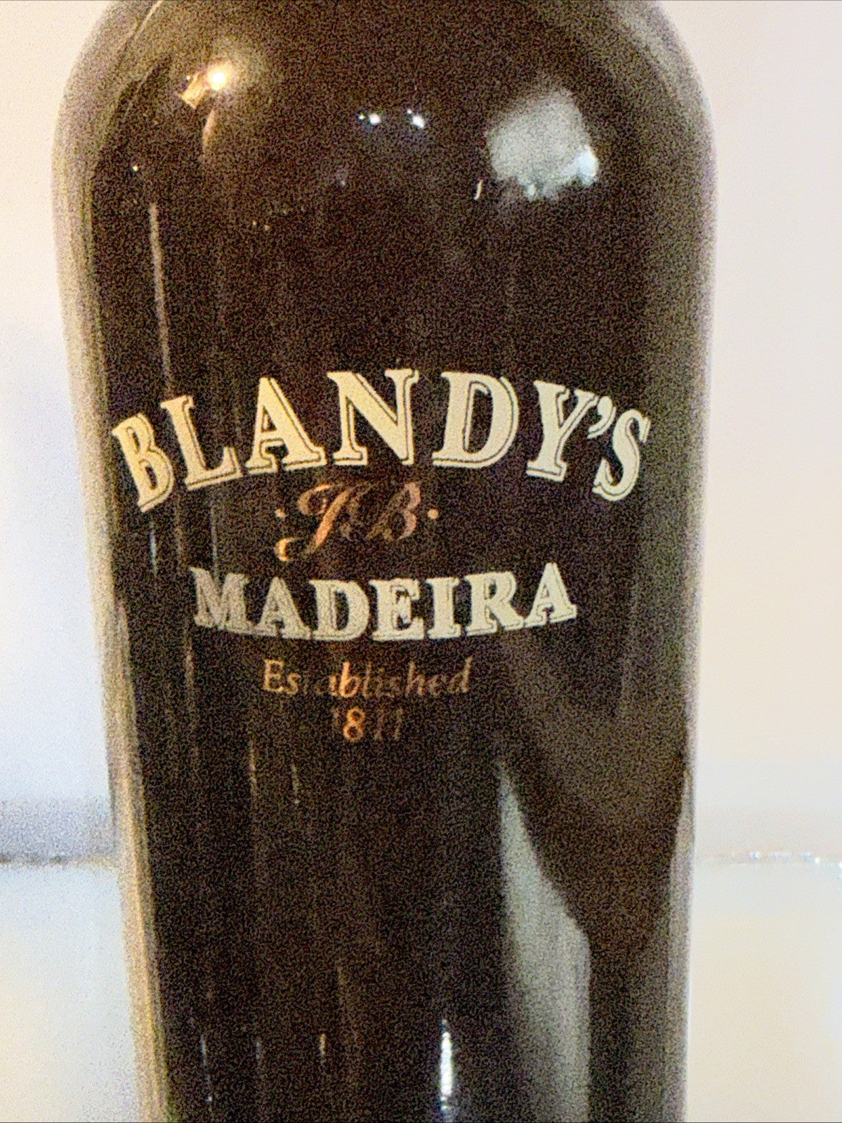 Blandy’s Duke Of Cambridge Madeira (750 ml, 19% ABV) Approx 1990s No Label
