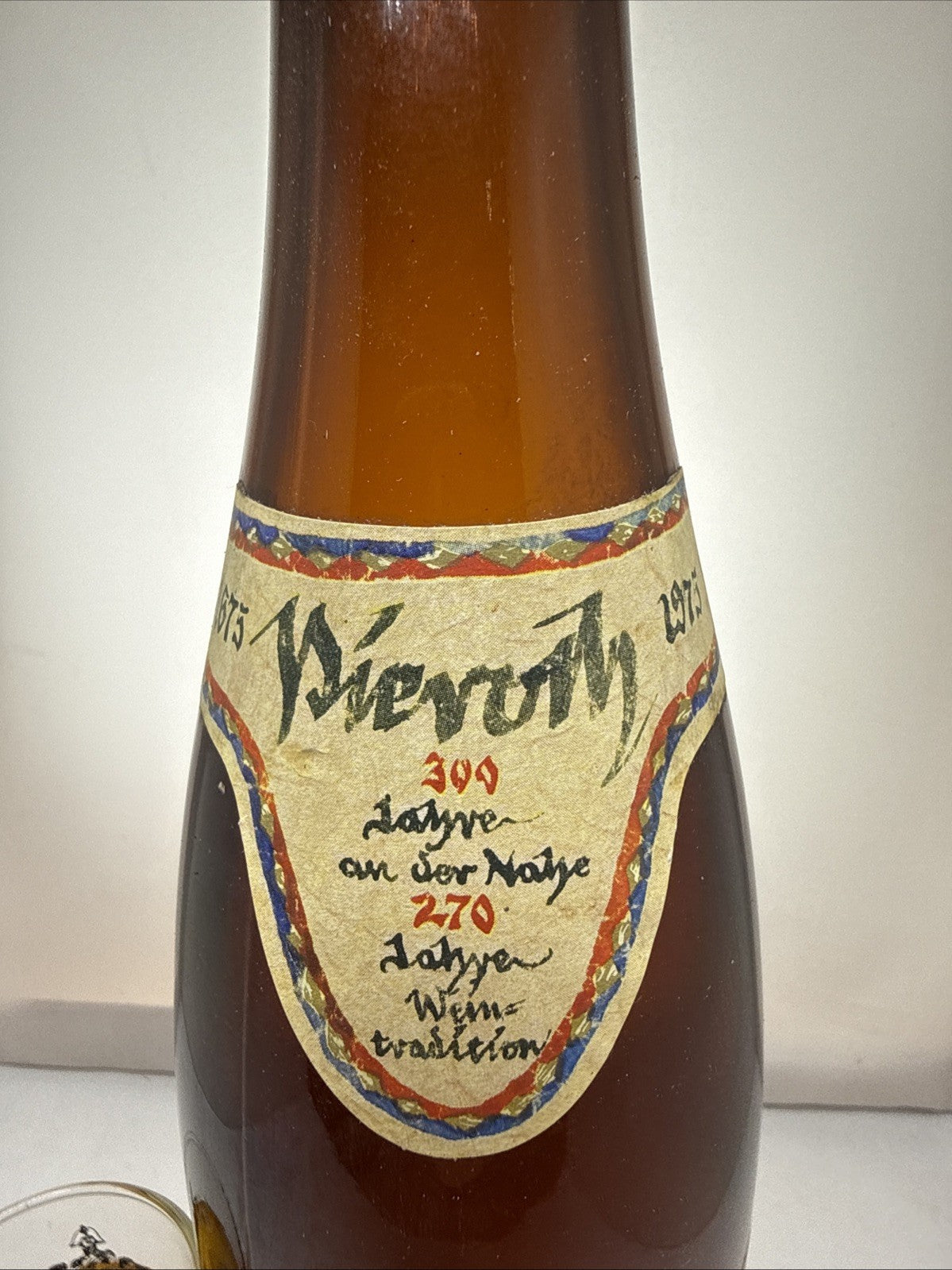 Pieroth Gau‑Köngernheimer Vogelsang Sylvaner Eiswein‑Auslese 1960 Still Good Now