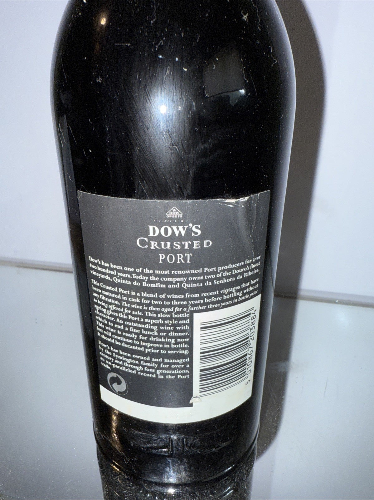 Dow's 1997 Crusted Port Vintage