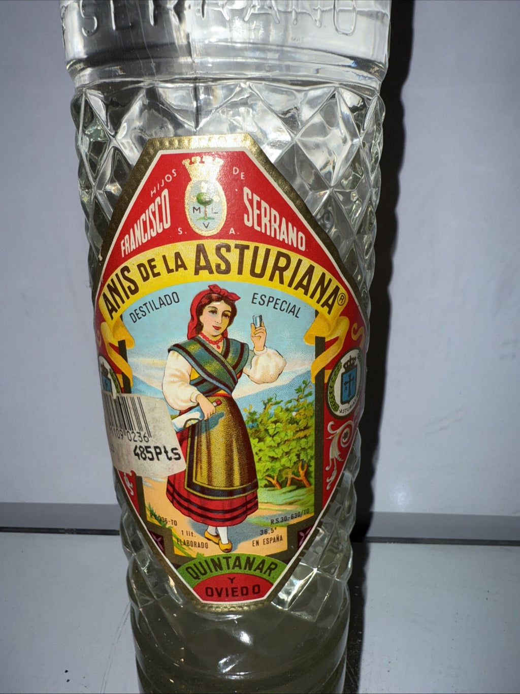 1970s Anís de la Asturiana Dulce Especial
