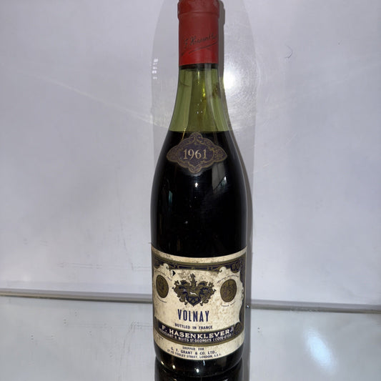 1961 AC Volnay Côte de Beaune (F. Hasenklever) Red French