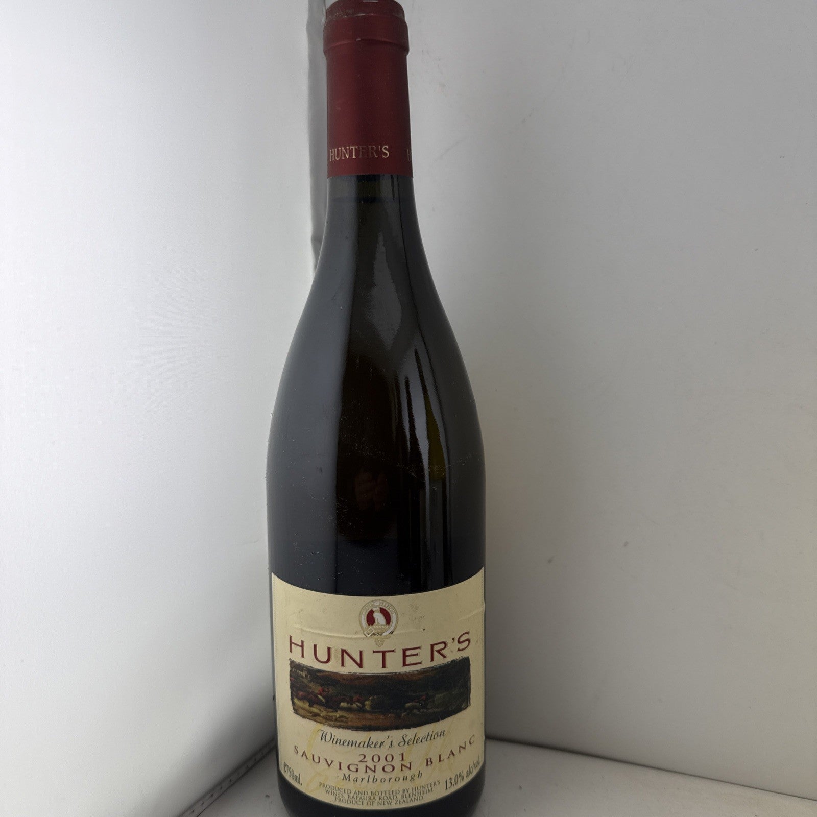 Hunter’s Winemaker’s Selection Sauvignon Blanc 2001 New Zealand Well Cellared