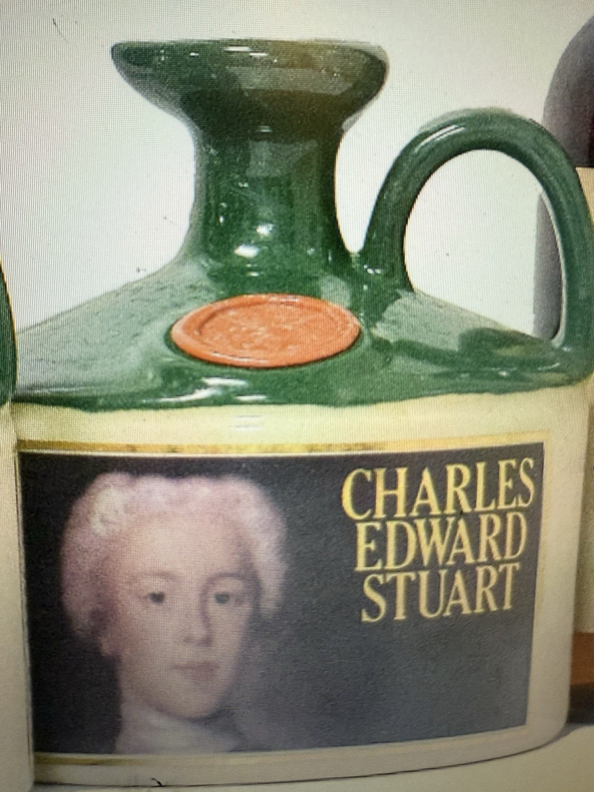 Glenfiddich Single Malt Scotch Whisky Charles Edward Stuart Decanter 1980s Boxed