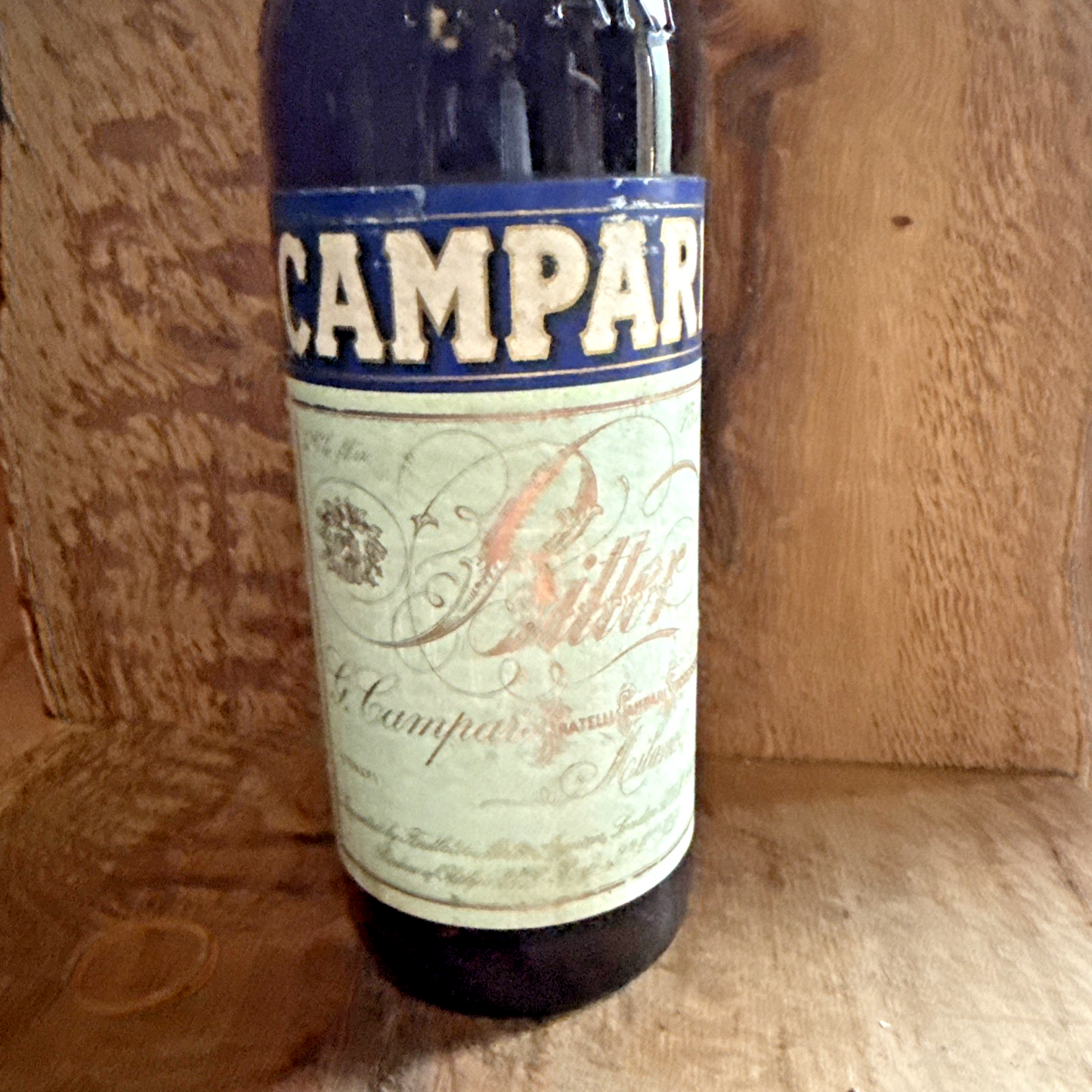 Campari Bitter 26.4 FLOZ (75cl) Bottled 1970s