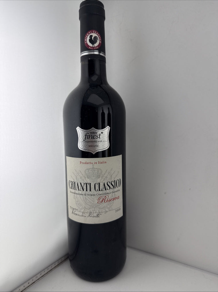 Tesco Finest Melini Chianti Classico Riserva 2010 Italian Red Wine 75cl