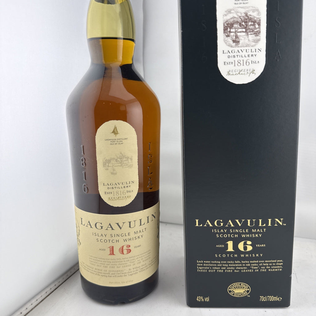 Lagavulin 16 Year Old Islay Single Malt Scotch Whisky 70cl 43% ABV