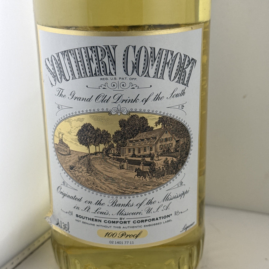 1980s Southern Comfort 100 Proof 1.136L 50% ABV Sealed Vintage