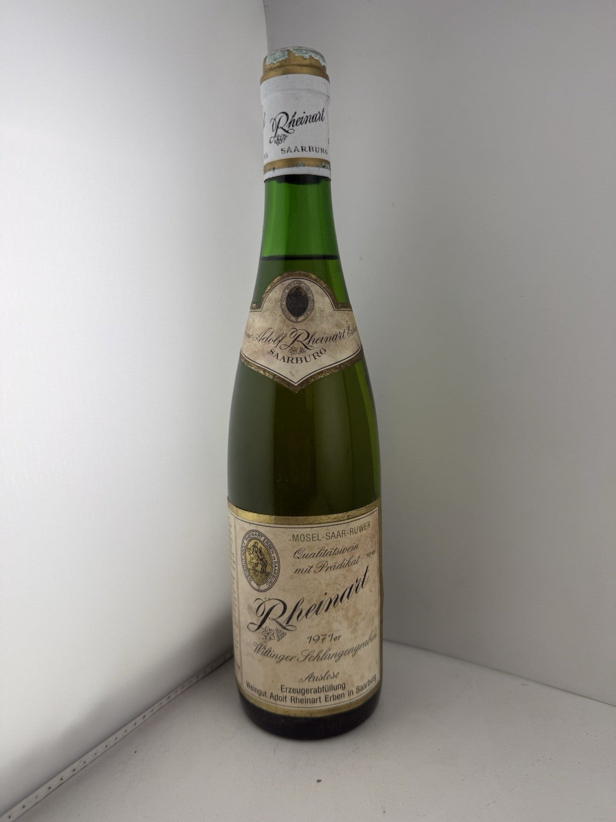 1971 Rheinart Riesling Auslese Wiltinger Schlangengraben Mosel – Tasted Good