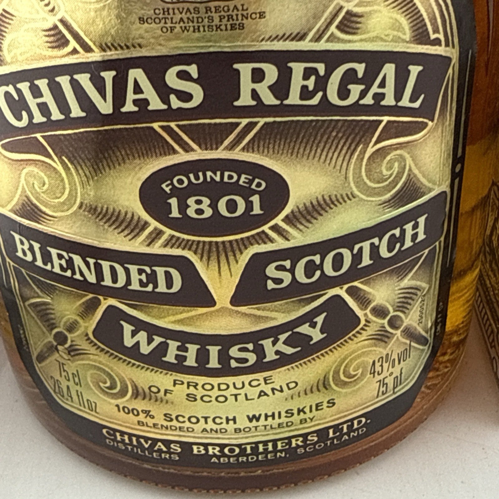Vintage Chivas Regal 12 Year Old Scotch Whisky 75cl 43% Boxed 1970s/80s