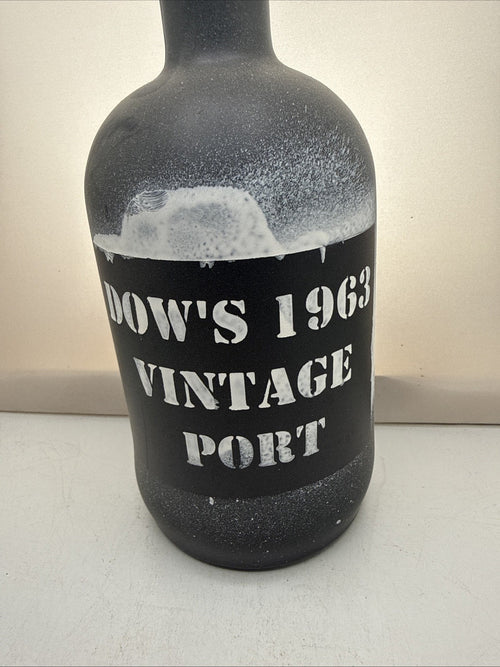 Dow's 1963 Vintage Port 500ml Rebotled And Filtered From Low Level Bottles 05/26