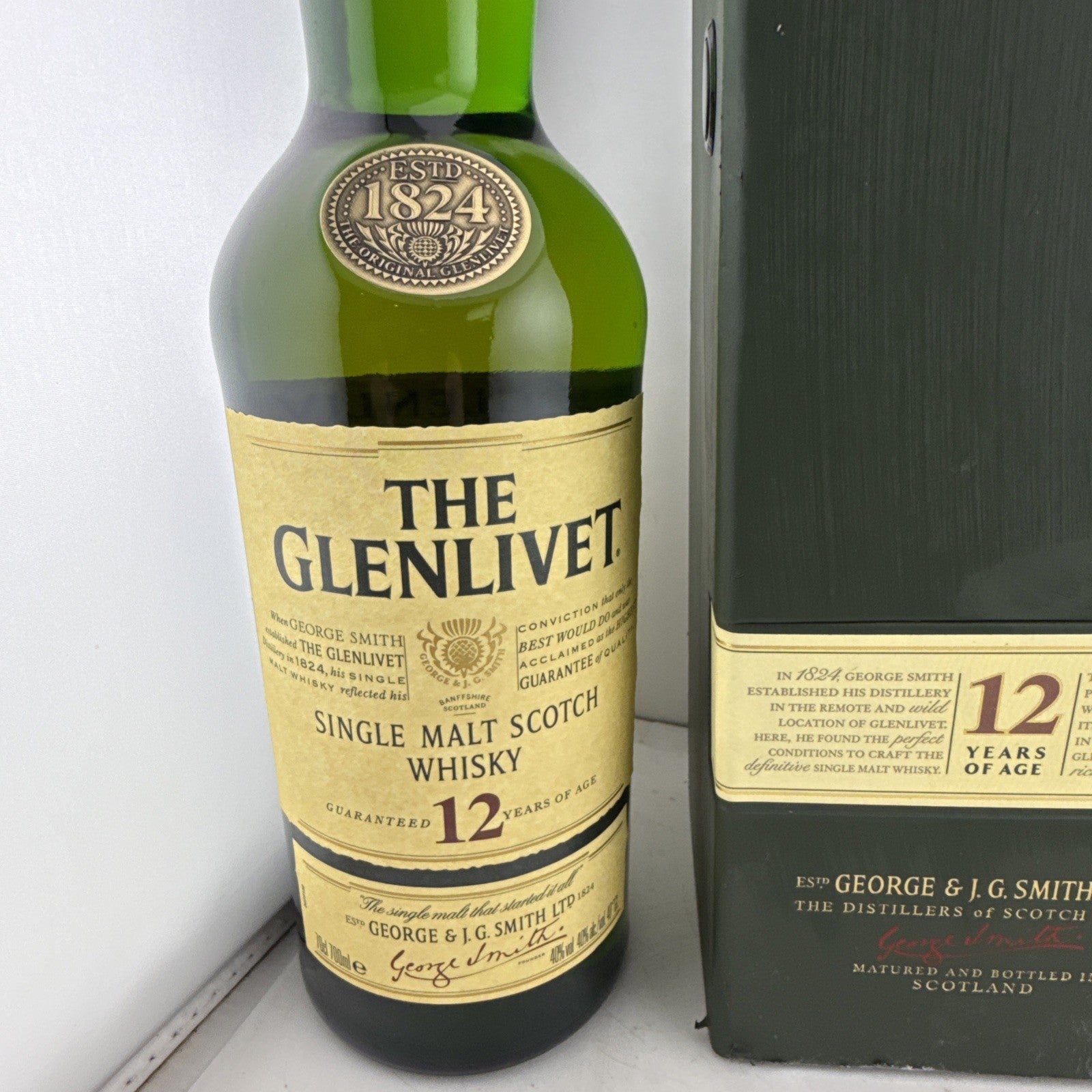 Glenlivet 12 Year Old Single Malt Scotch Whisky 70cl 40% 2010 Boxed