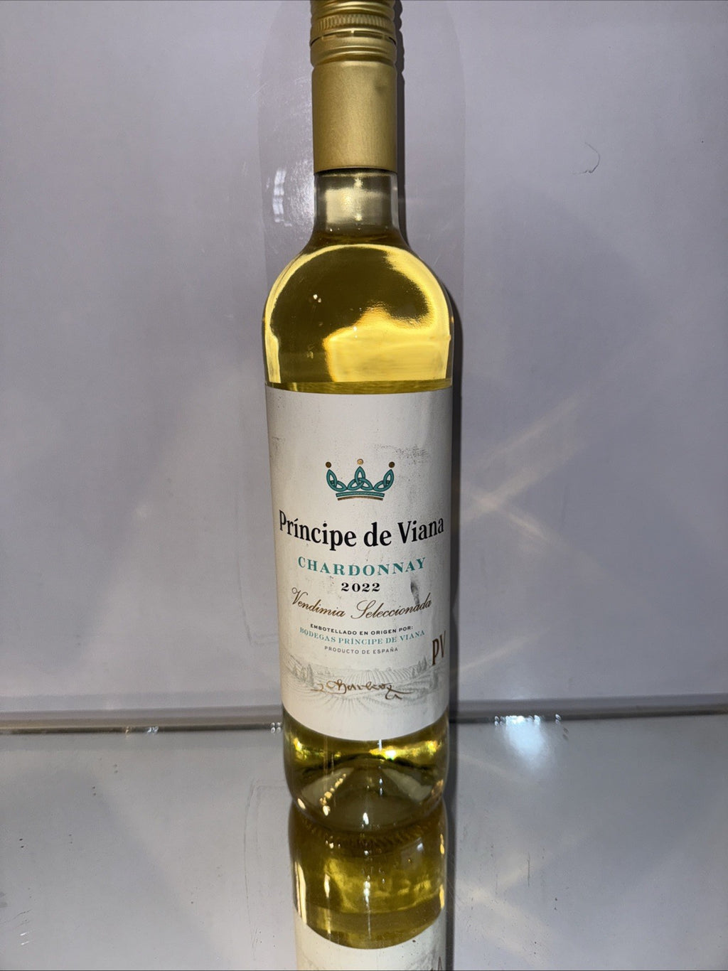 2022 vintage Príncipe de Viana Vendimia Seleccionada Chardonnay